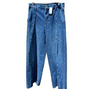 Banana Republic High-Rise Relaxed Wide Leg Jeans Size 28 NWT